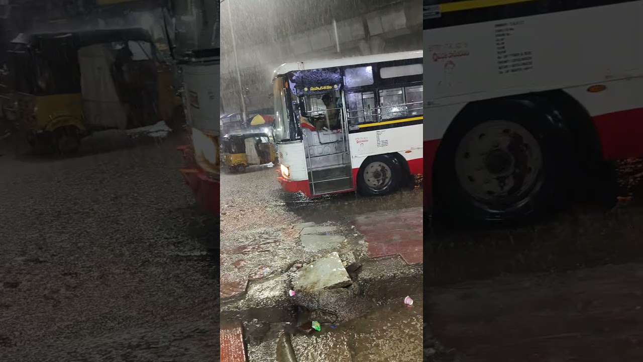 today evening full rain in Secunderabad