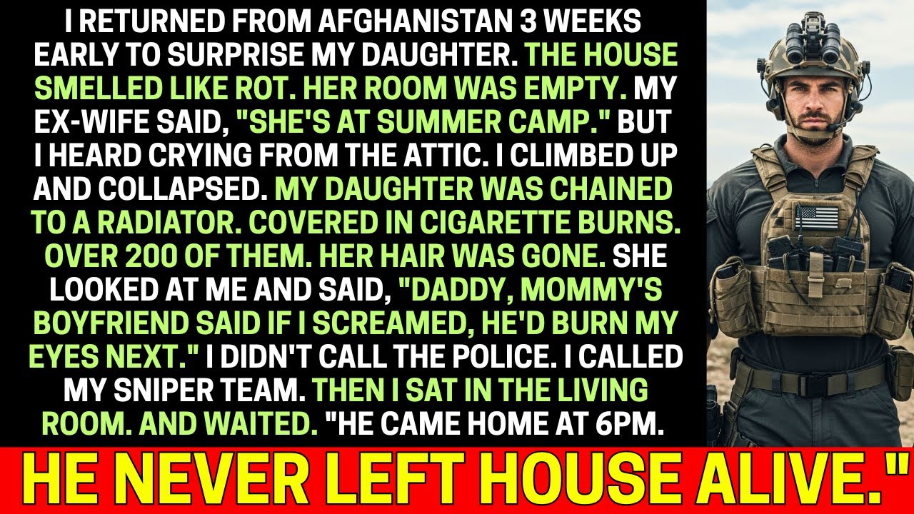 Ex-Wife's Boyfriend Burned My Daughter 200 Times—Navy SEAL Dad Was Waiting For Him