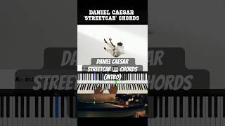 How to Play “Streetcar”by Daniel Caesar piano chords (intro) R&B Soul piano tutorial #danielcaesar