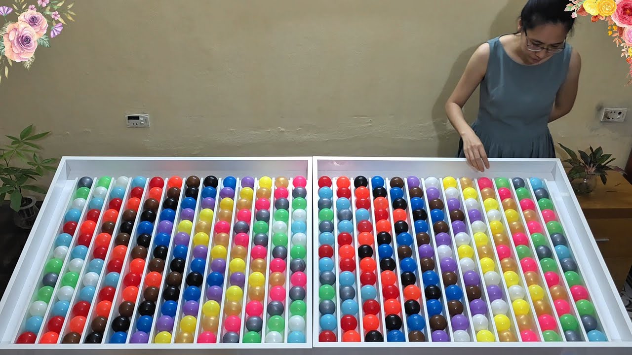 🌈 Color Ball Sorting Game 🎨 | Relaxing Puzzle + Satisfying ASMR 🎧