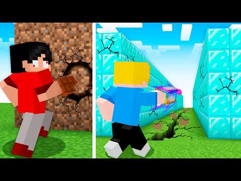 EVOLUI os SOCOS até QUEBRAR TODO minecraft