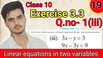 Exercise 3.3  Q.no- 1(iii) chapter 3|Class10  maths NCERT solutions by chapra study point #NCERT