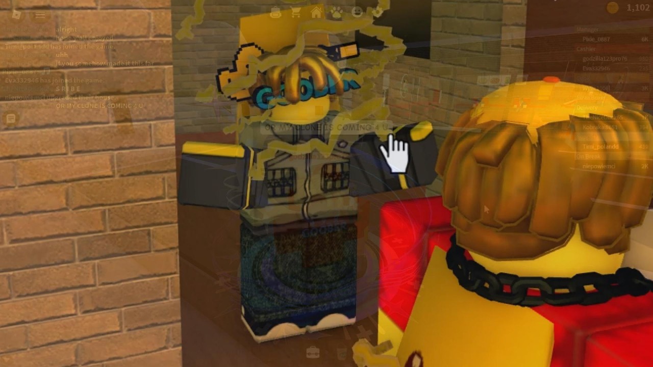 playing work at a pizza place