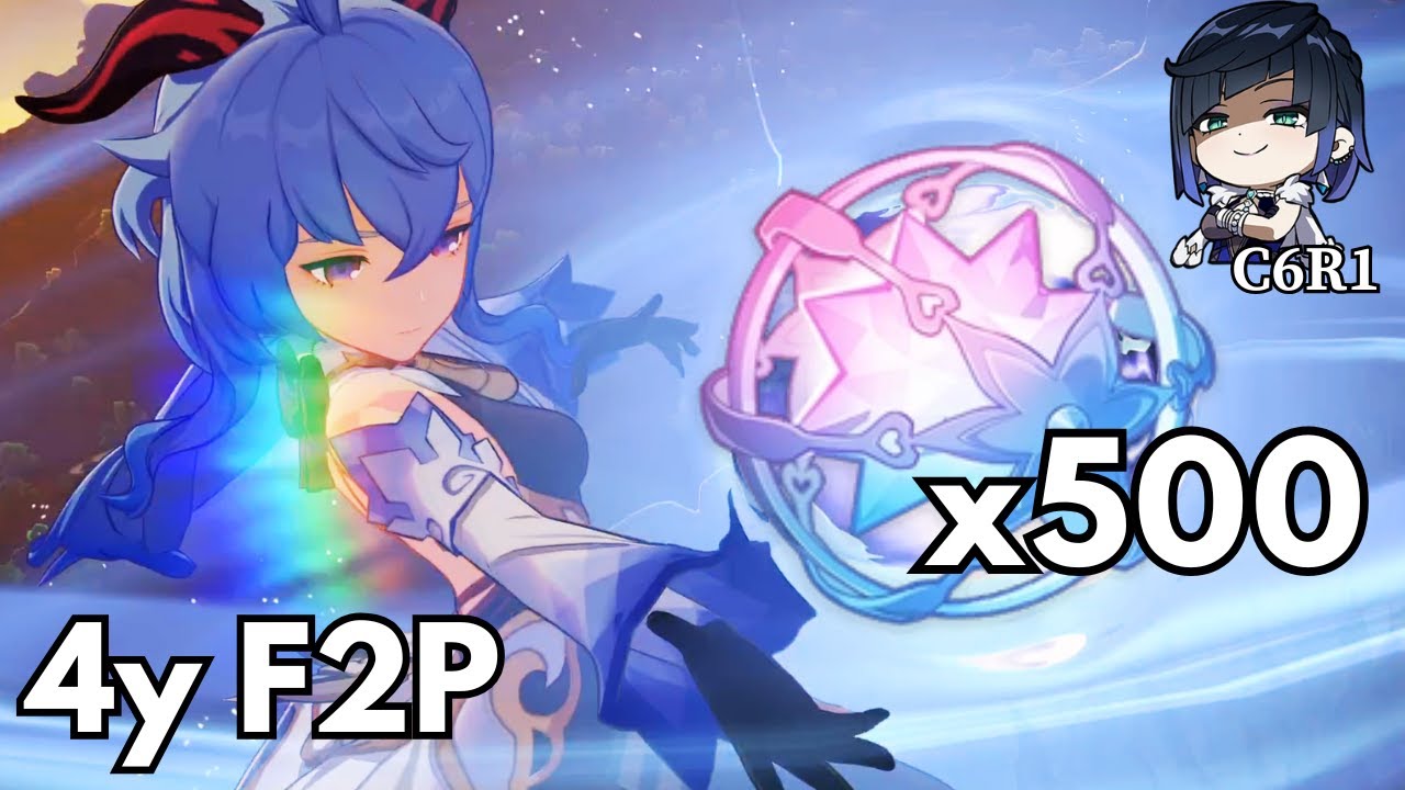 F2P saves 500 wishes for ANOTHER C6. / Ganyu Pulls | Genshin Impact