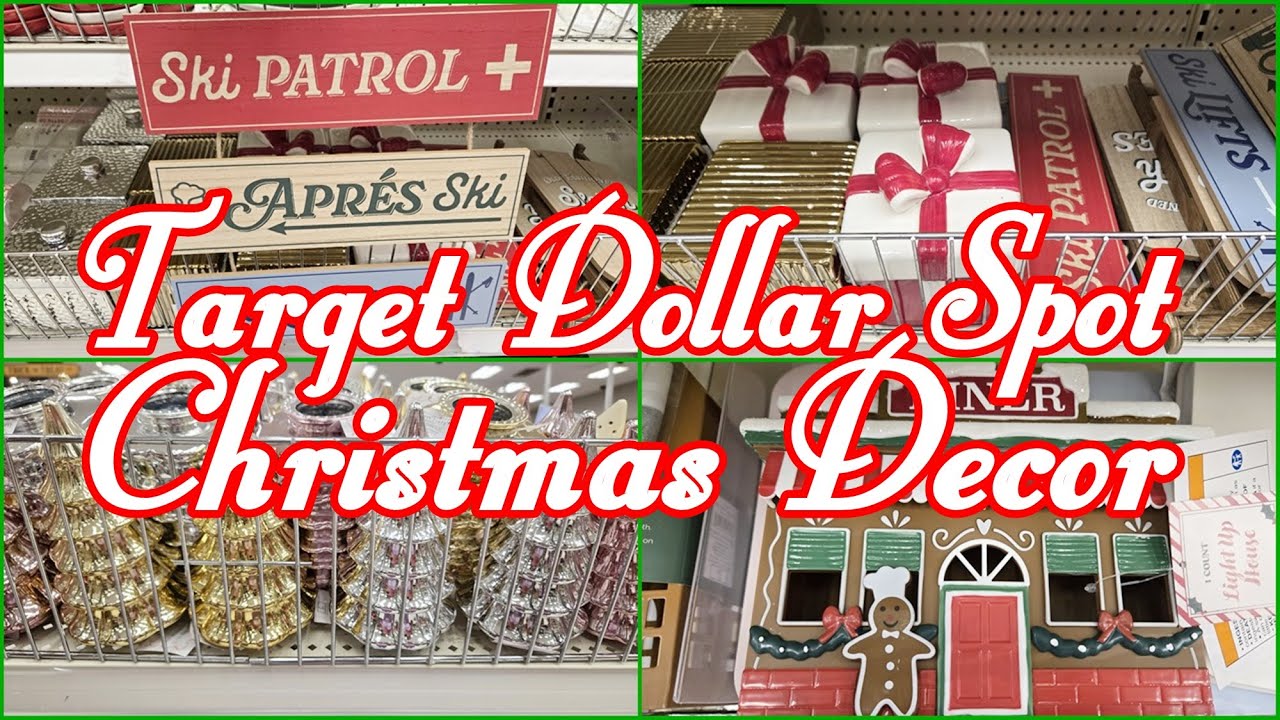 TARGET DOLLAR SPOT CHRISTMAS DECOR 2025 SHOP WITH ME