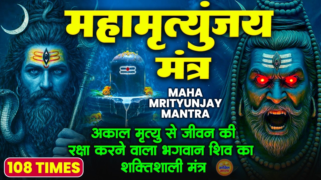 महामृत्युंजय मंत्र 108 Times - कष्ट निवारण महामृत्युंजय मंत्र रोज सुनने से दुखों का नाश होता है