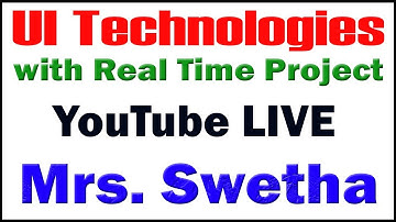 UI TECHNOLOGIES BY Mrs.SWETHA