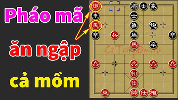 Trịnh Duy Đồng Nhét Pháo Mã Ngập Mồm, Vương Thiên Nhất Lấy Mã Đổi Tượng - Cờ Tướng Hay