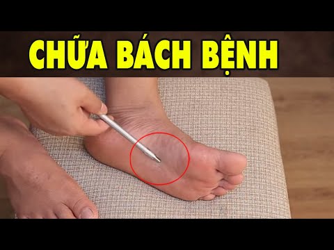 Video Chỉ Cần Bấm Vào Chỗ Gan Bàn Chân Này Bệnh Tật Các Bác... - youtube