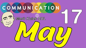 May - she, he, it, they + more (series #17) | Learn English - Mark Kulek ESL