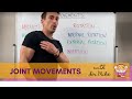 Mastering Joint Movements and Anatomical Positions in Human Biology