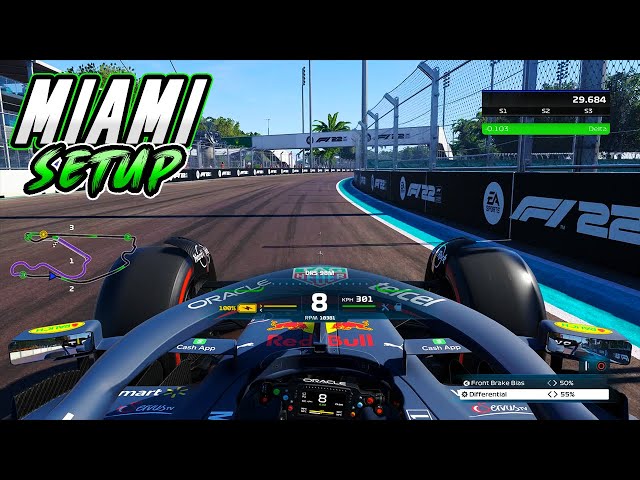 F1 22 Miami World Record And Setup! 1:25.748 0-0 Wings 