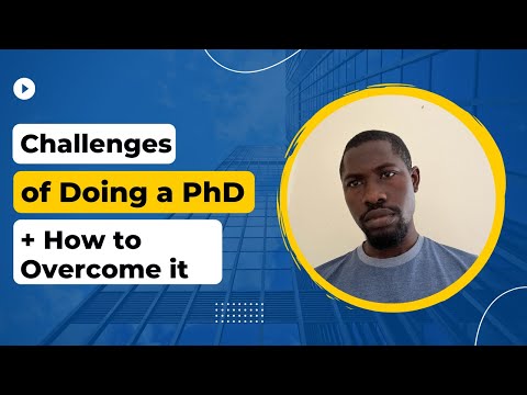 Challenges of Doing a PhD