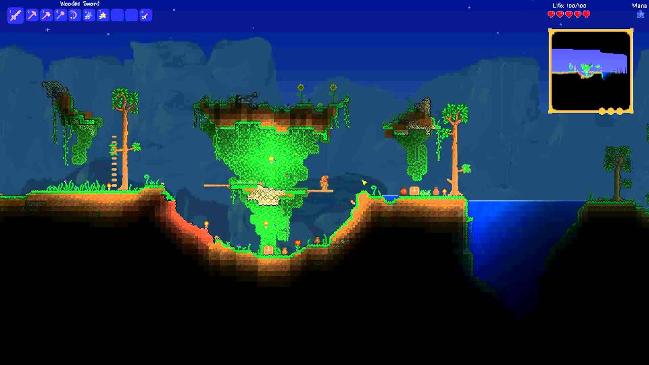 Terraria Early Game Items YouTube