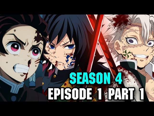 DEMON SLAYER: KIMETSU NO YAIBA SEASON 4 EPISODE 1 ENGLISH SUB