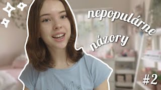 NEPOPULÁRNE NÁZORY #2 // that girl, tiktok, budúcnosť... 🌷🌱✨🫧