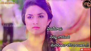 Pranamaa song lyrics by whatsapp status || latest whatsapp status || MB.creations