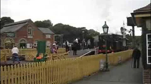 Isle of Wight Steam Railway - W8 'Freshwater' with the Ventnor West Push Pull set.
