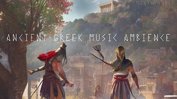 Relaxing Ancient Greek Music & Ambience | D&D Fantasy Ambience | sleep, study, meditation