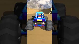 Monster Truck Mega Ramp Stunt - Gameplay Walkthrough Part 1 Impossible Truck Games (iOS, Android) screenshot 5