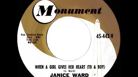 1961 Janice Ward - When A Girl Gives Her Heart (To...