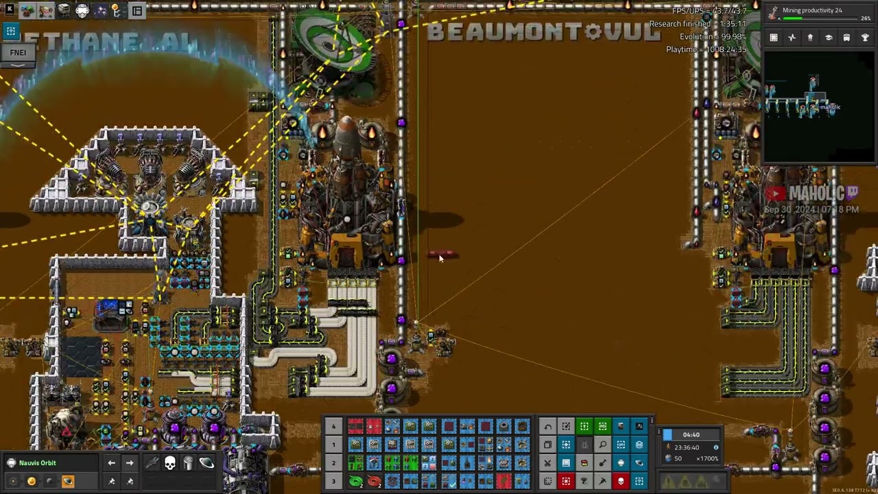 ⚙️Factorio Space Exploration 0.6 & Krastorio 2 Mod✅🏭➡️Refactor x110