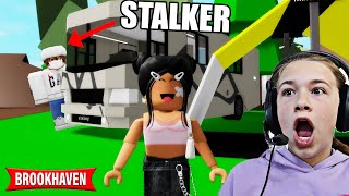 We Had A Stalker At The Brookhaven Campsite Brookhaven Roleplay Jkrew Gaming