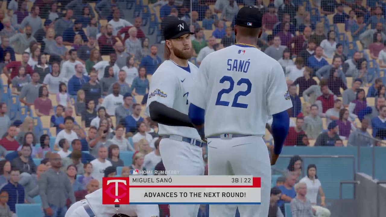 MLB the show 20 franchise Home run Derby episode 99 - YouTube