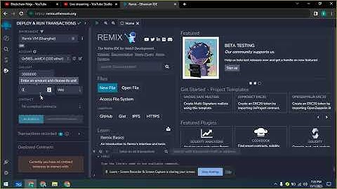 Remix IDE  Introduction and Deployment Tutorial | Solidity Ninja - Video #3