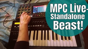 Akai Mpc Live Beat Making - Trap Loop