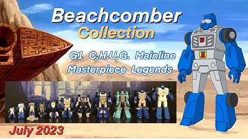 Beachcomber Collection - G1, C.H.U.G., Mainline, Masterpiece, Legends FansToys, NewAge, Magic Square
