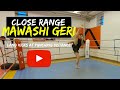 Kyokushin Mawashi Geri. Land close range high kicks. Karate for MMA. Episode 20.