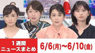 １週間ニュースまとめ　円安／バイデン／スシロー／メルカリ／ウクライナ／電力　ほか【2022年6月6日（月）～10日（金）】