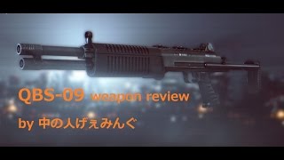 【BF4実況】中の人Aの武器解説QBS-09編