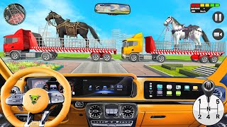 Wild Horse Transport Truck Sim - Animal Transporter Truck Games screenshot 4