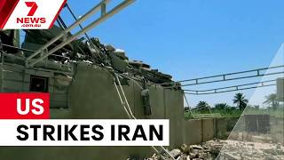 US launches strikes on Iran after Jordan base attack | 7NEWS