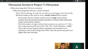 CS 111A: Project 7, Part 2 (Unix V6 FS Starter Code) Walkthrough