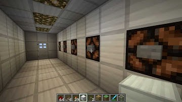 Minecraft-Small Programmable Lock