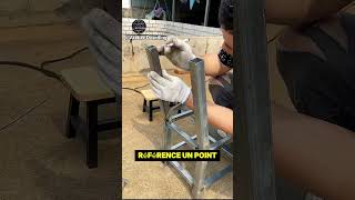 J'ai Fabriqué Cette Chaise Avec de Simples Tubes Métalliques ! #diy #bricolage