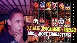Ultimate Custom Night Final Teaser 50 New Characters And Release Approx