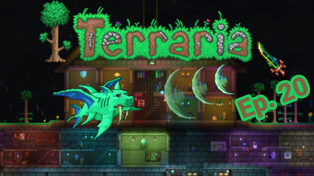 Terraria The Mothron, The Fishron, and The Post Plantera Dungeon