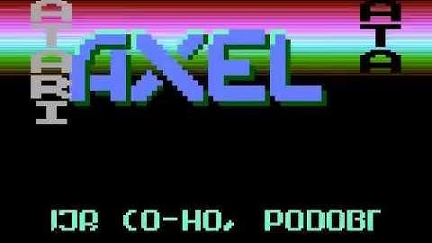 axel foley demo for Atari 8-bit