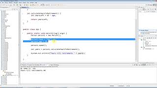 Learn Java Tutorial for Beginners, Part 15 Getters and Return Values