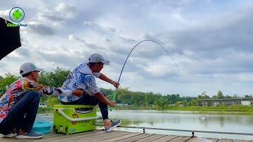 CÂU ĐÀI CÁ MÈ | THỬ BÀI MỒI CÂU CÁ MÈ MỚI VÀ CÁI KẾT GIẬT MỎI TAY