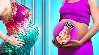 Crazy Pregnancy Situations by Wednesday, Mermaid and Barbie in JAIL! DIY Gadgets by Crafty Panda GO! by Crafty Panda GO 12,061 views 2 weeks ago 30 minutes