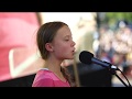 Greta Thunberg at the Global Climate Strike in New York City