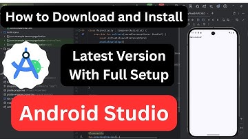 How to download and install latest version of Android Studio with full setup #androidstudio