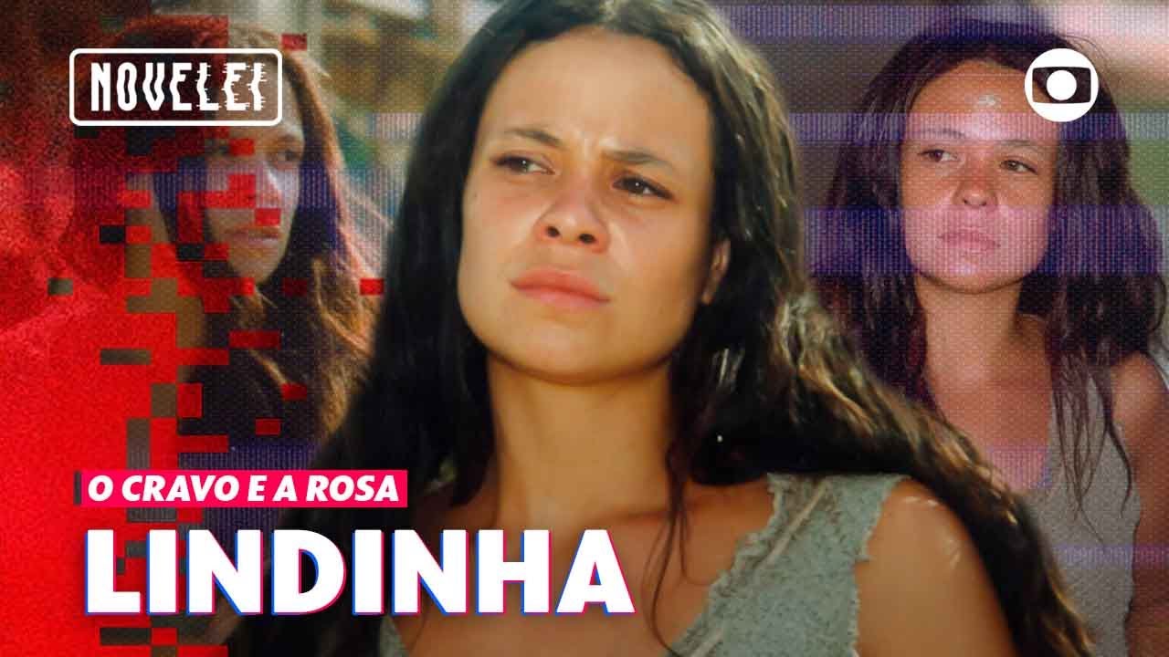Lindinha: paixão não correspondida, trambicagem e mais! | O Cravo e a Rosa | Novelei | TV Globo