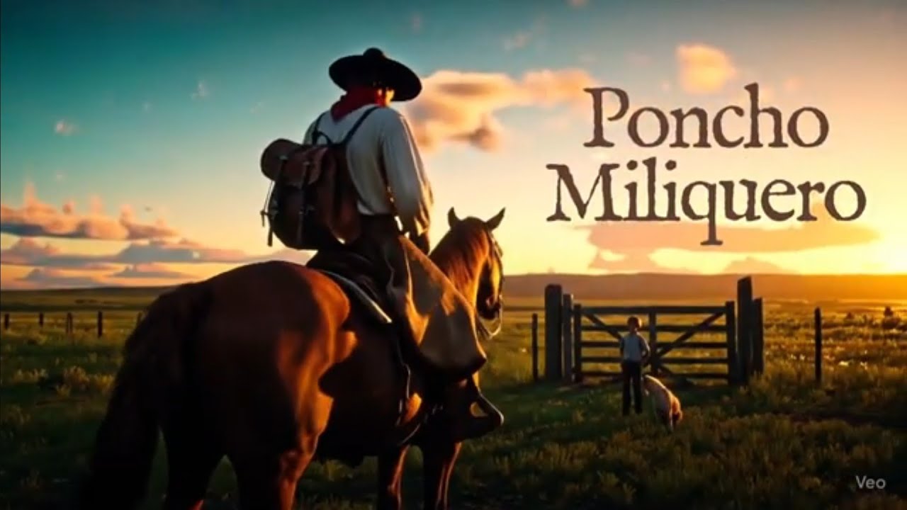 Poncho Miliqueiro – Clipe Oficial 🎬 | Vencedora da Sapecada | Lages SC + IA com VEO3