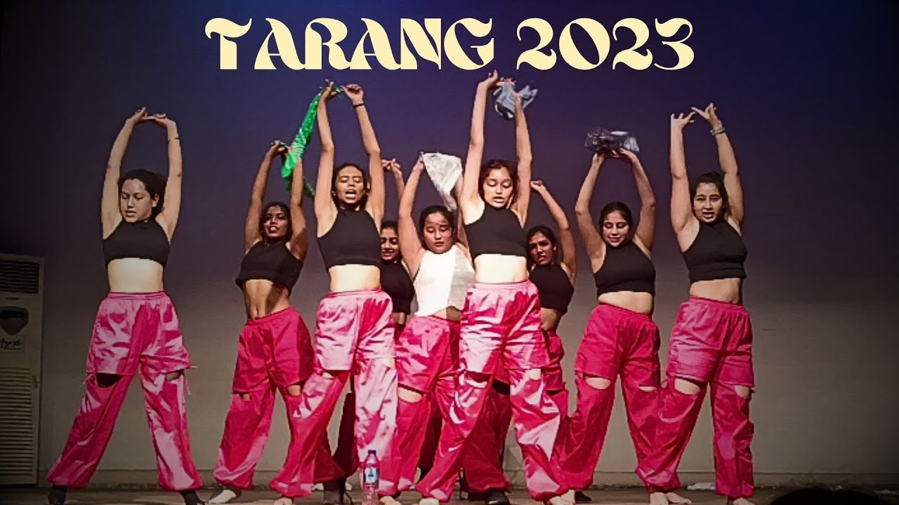 TARANG'23 - LSR DANCE PERFORMANCE 💃🏻💃🏻 - YouTube